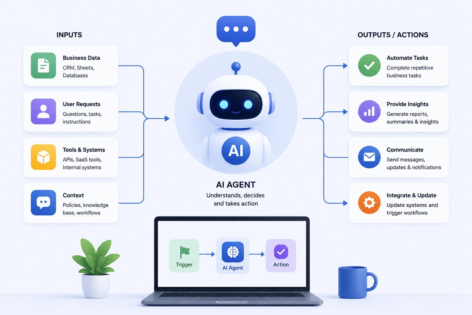 AI Agents in 2026: How Businesses Can Automate Workflows with Intelligent Agents.
