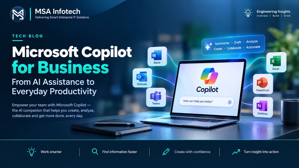 Microsoft Copilot for Business: From AI Assistance to Everyday Productivity 